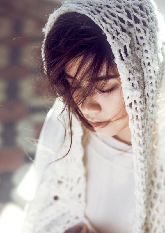 歌手朱婧仙女造型拍摄写真