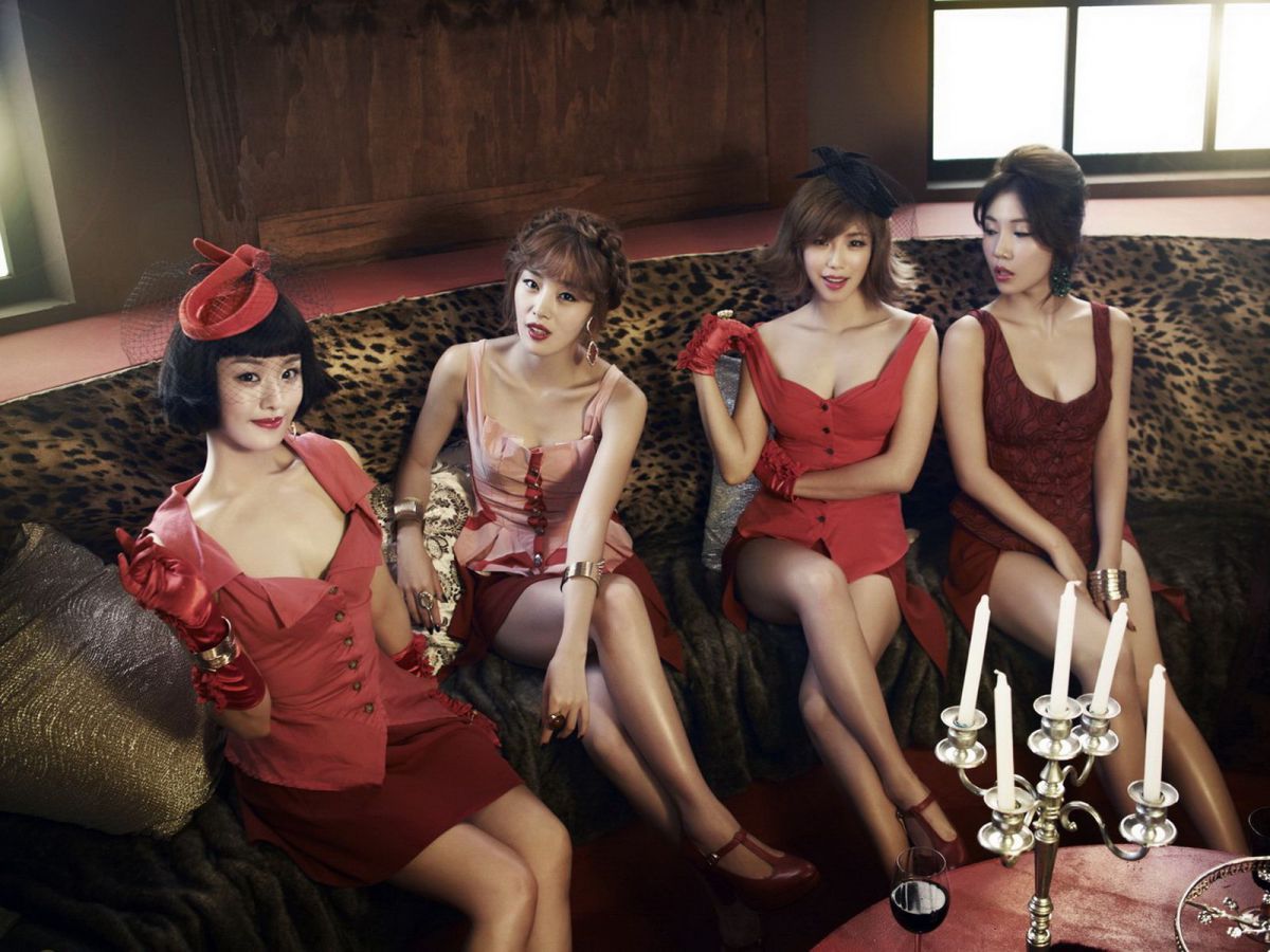 韩国美女组合照片 韩国美女组合