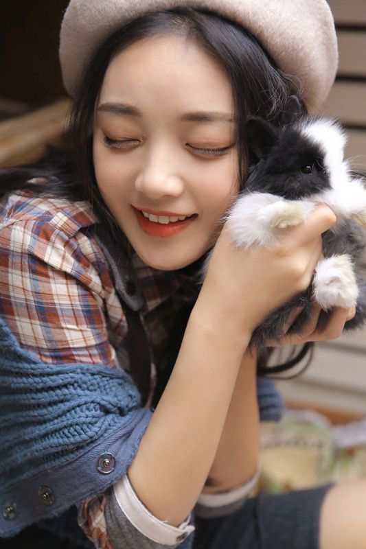 大眼萌妹子私房治愈养眼生活照个人写真