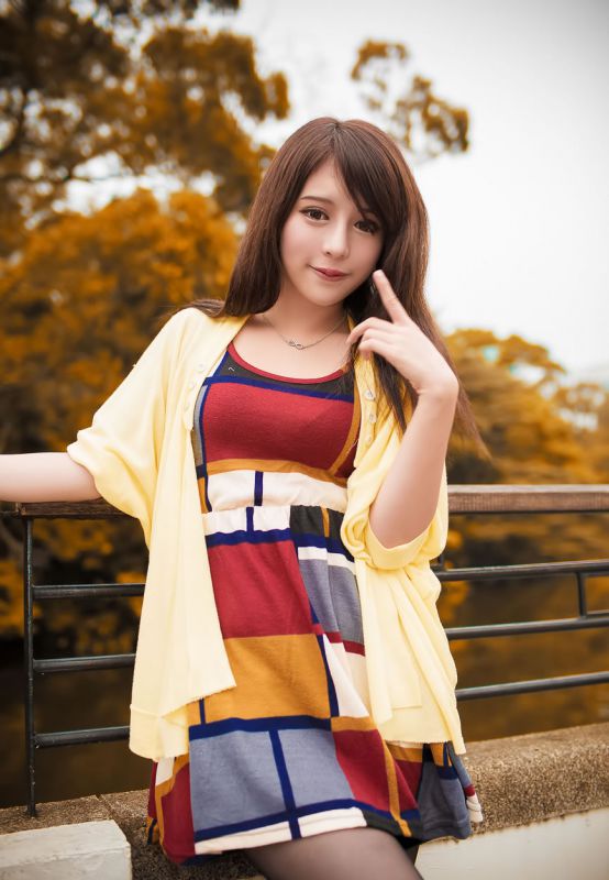 大眼睛美女张齐郡清纯唯美写真