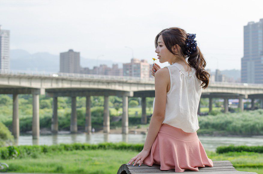 清纯少女陈思颖户外唯美写真