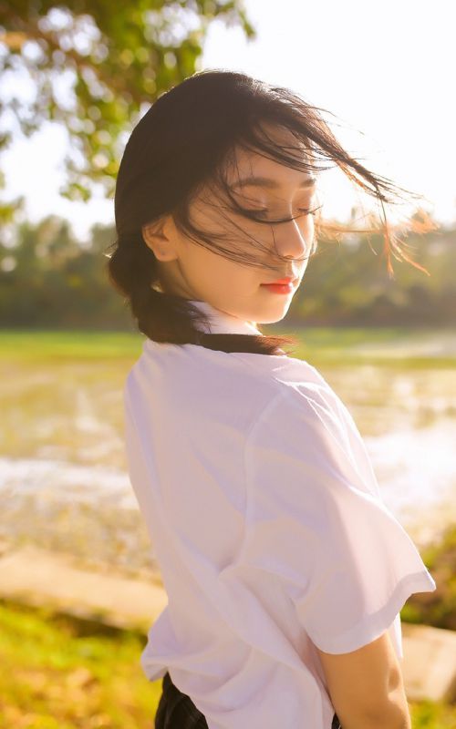 文艺校园班花学生妹野外制服诱惑清纯唯美写真