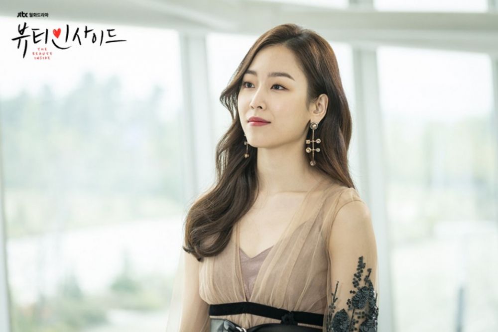 淡雅气质美女徐玄振薄纱长裙靓丽明星写真