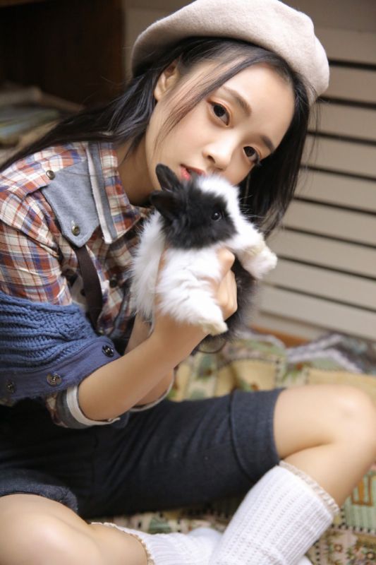 大眼萌妹子私房治愈养眼生活照个人写真