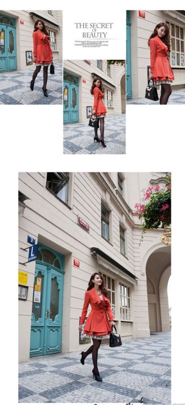 知性美女优雅街拍迷人十足