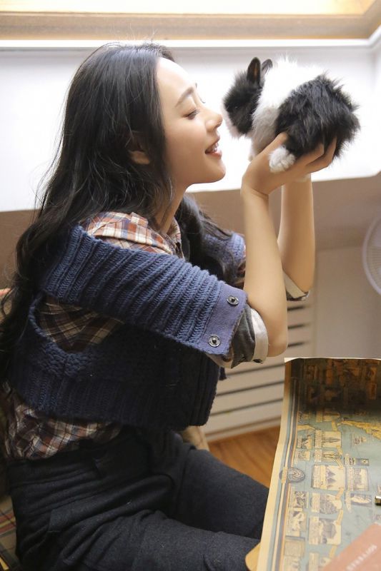 大眼萌妹子私房治愈养眼生活照个人写真