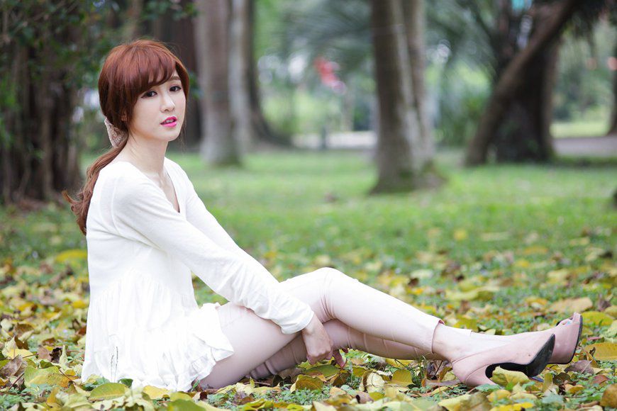 清纯美女桑桑唯美外拍写真