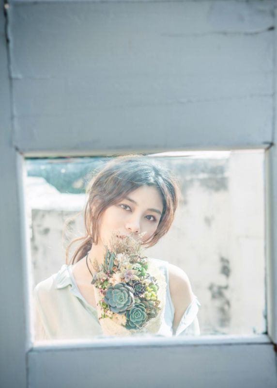 歌手朱婧仙女造型拍摄写真