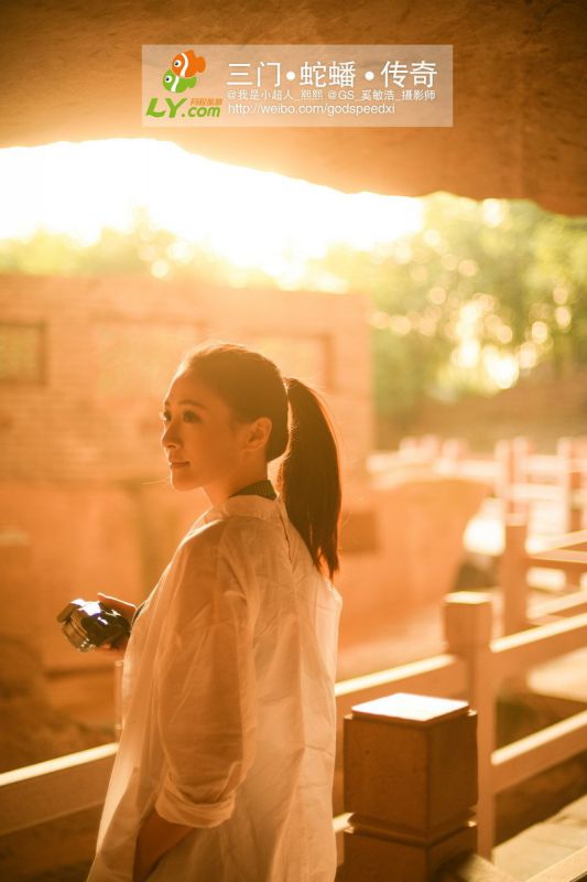 文艺范美女陈熙清新旅拍写真