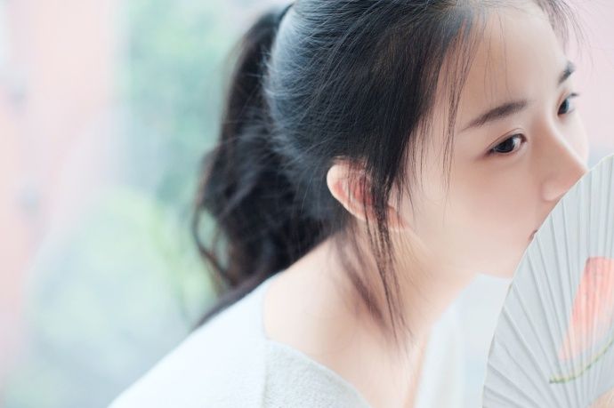 素颜氧气清纯少女唯美小清新空灵写真