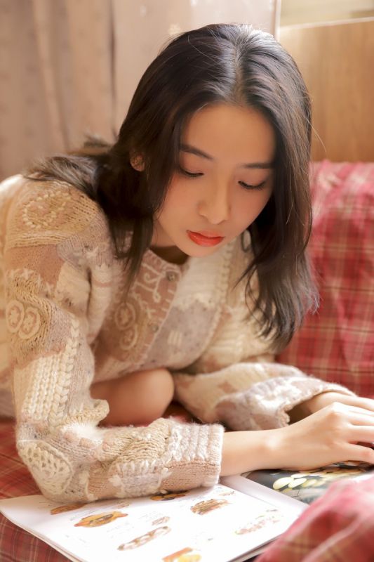 日系文艺气质美女小清新白皙长腿私房香艳清纯写真