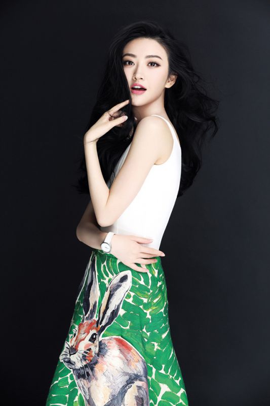 清纯美女景甜百变造型写真大片
