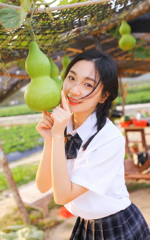 文艺校园班花学生妹野外制服诱惑清纯唯美写真