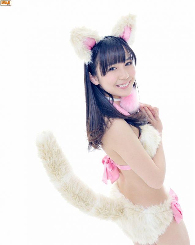 日本美女写真图片 日本美女奥仲麻琴可爱狐狸装写真