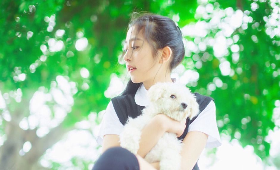 美女校花卓仕琳清新迷人写真照