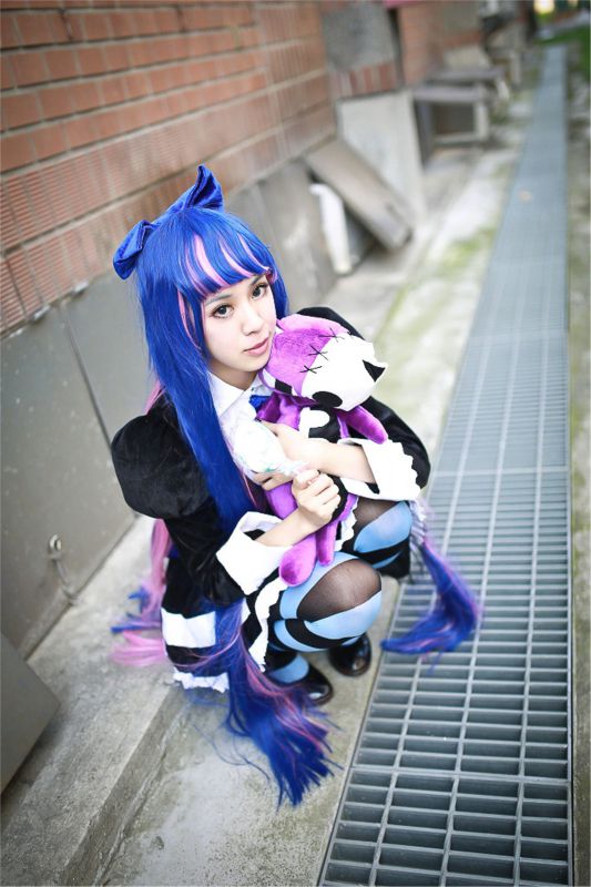 cosplay美女妮妮户外高清写真照