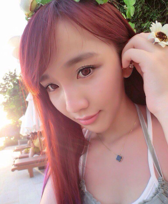 美女校花陆舒媛清新迷人写照