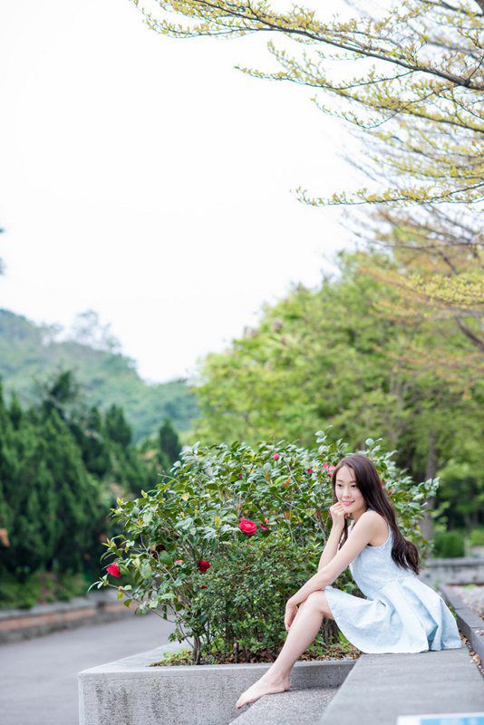 清纯女生李妞妞初春唯美写照