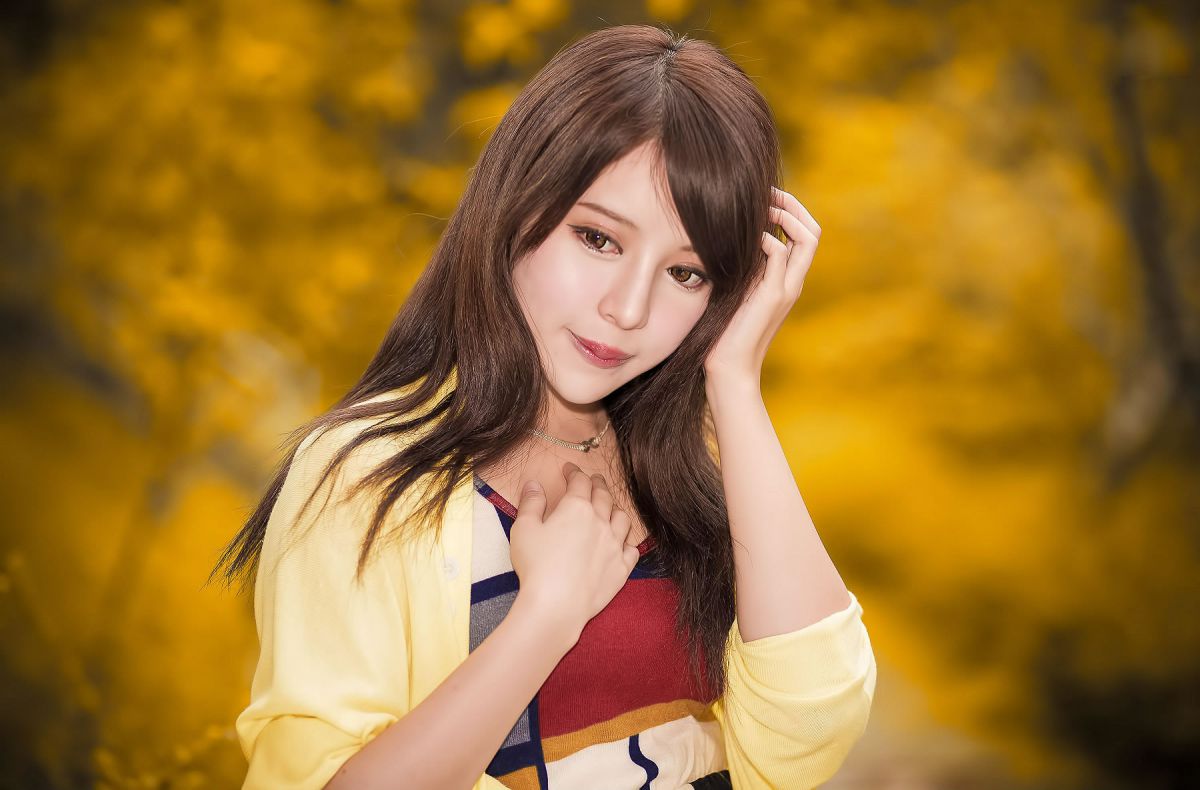 大眼睛美女张齐郡清纯唯美写真