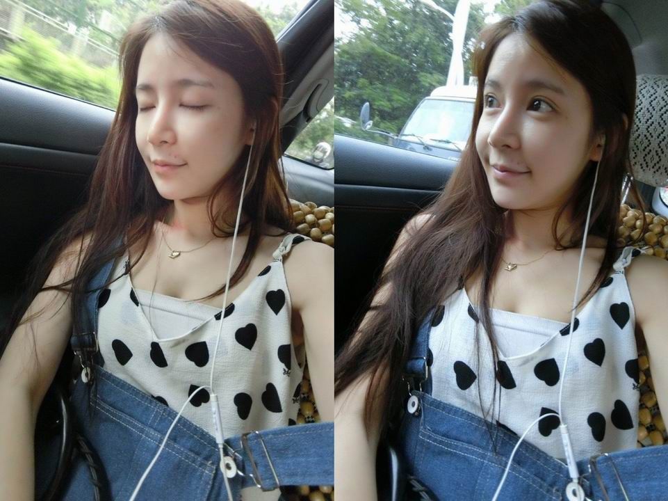台湾美女陈滢安私房美照大眼迷人