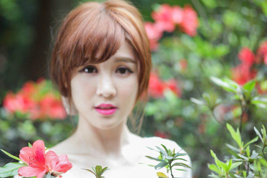 清纯美女桑桑唯美外拍写真