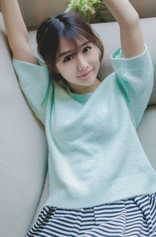治愈阳光白嫩美女幼妻休闲养生时光清纯图片