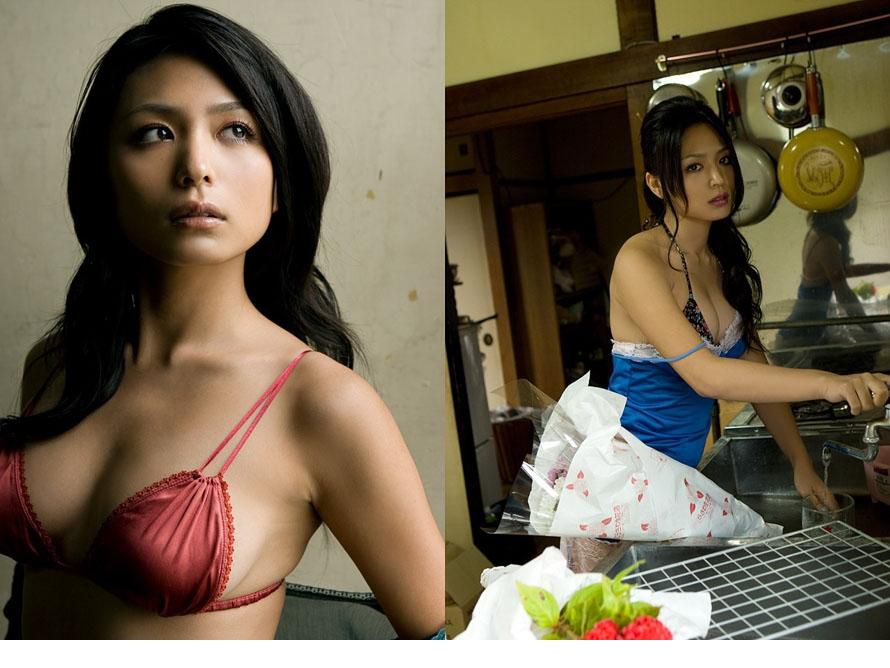 日本美女川村由纪惠室内诱惑写真