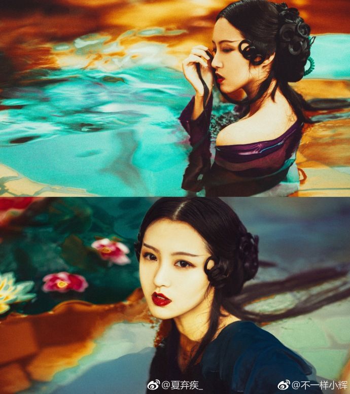 邪魅湿身美女水妖风骚惊艳人体艺术春宫图片