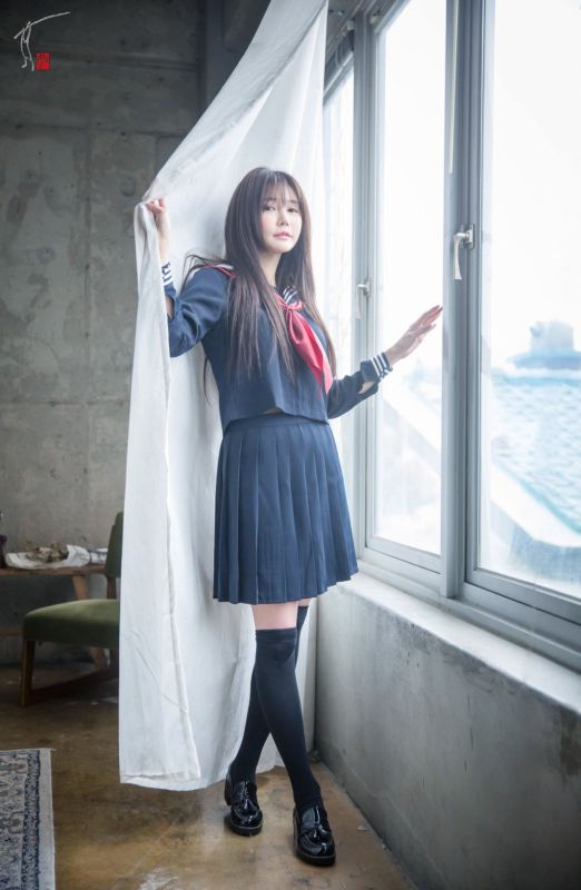 韩国美女模特韩佳恩性感私房写真