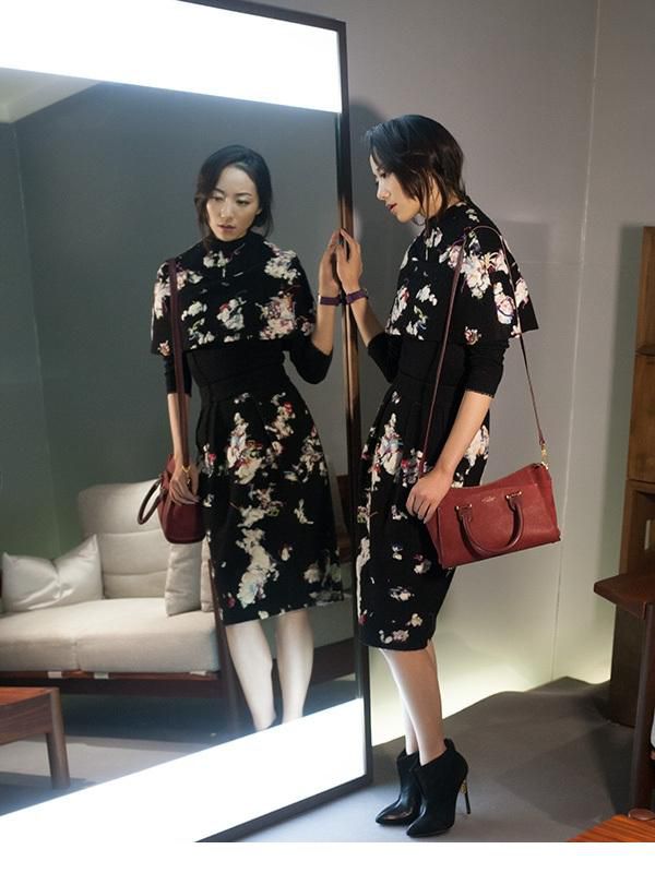 韩雪时尚街拍尽显气质女人范