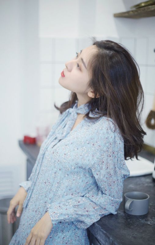 妖娆抚媚美女淑女长裙风骚御姐性感诱惑写真