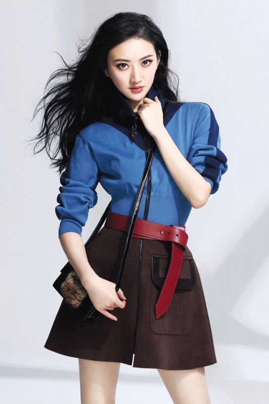清纯美女景甜百变造型写真大片