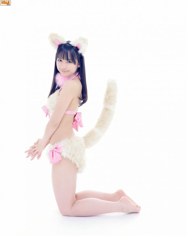 日本美女写真图片 日本美女奥仲麻琴可爱狐狸装写真