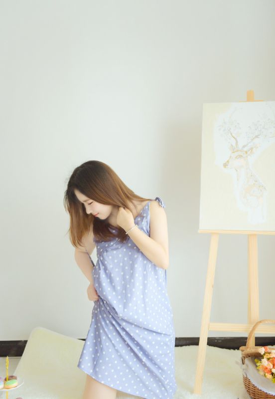 画画少女气质柔美优雅甜美可爱写真