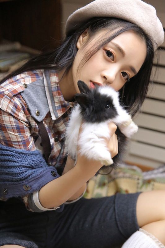 大眼萌妹子私房治愈养眼生活照个人写真