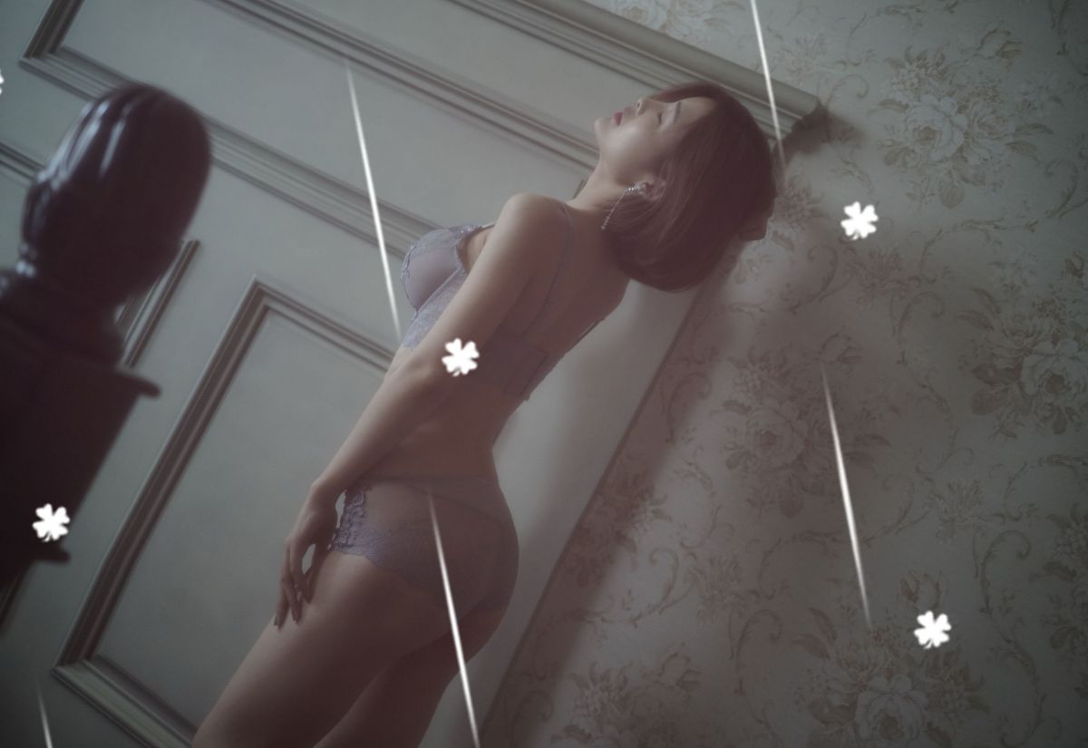 嫩模闫盼盼 - 法式情愫 写真套图