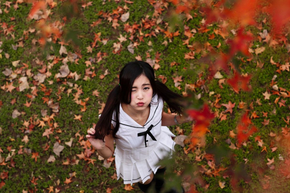 孟洁 (2套服装） 写真图片合集