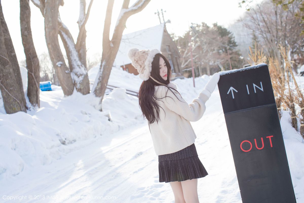 女神@许诺Sabrina - 北海道旅拍第五套写真