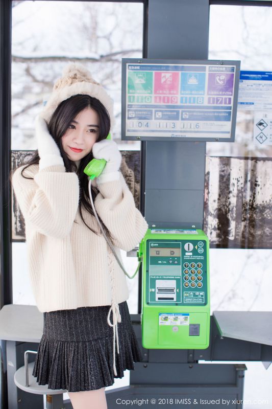 女神@许诺Sabrina - 北海道旅拍第五套写真