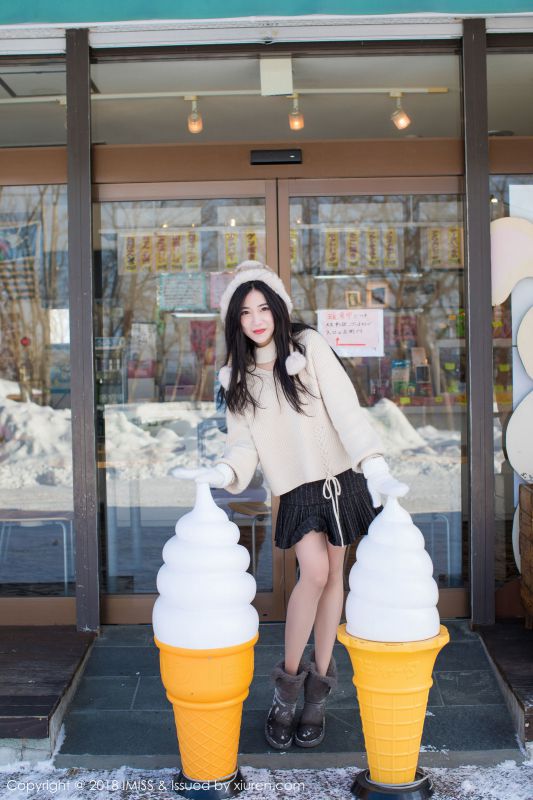 女神@许诺Sabrina - 北海道旅拍第五套写真