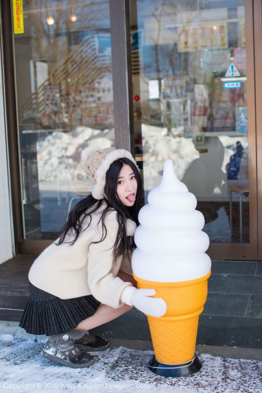 女神@许诺Sabrina - 北海道旅拍第五套写真