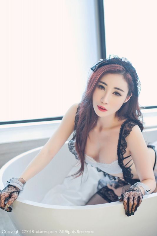 孙梦瑶V - 蕾丝女仆