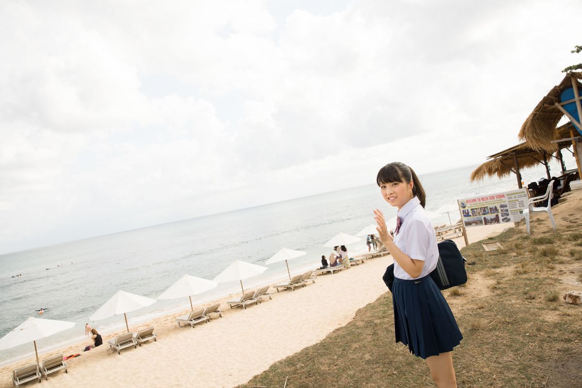 池田なぎさ - 沙滩学妹