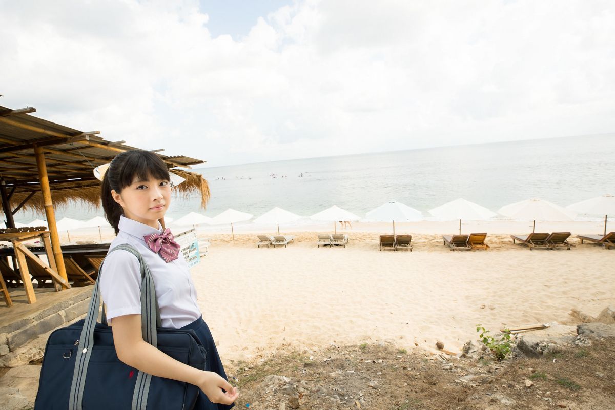 池田なぎさ - 沙滩学妹