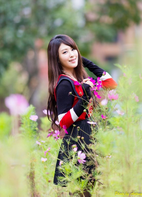 夏晴Miso - 台大外拍 写真图片