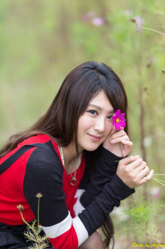 夏晴Miso - 台大外拍 写真图片