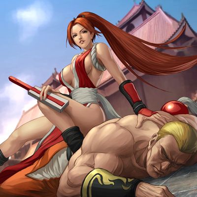 拳皇h火舞漫画