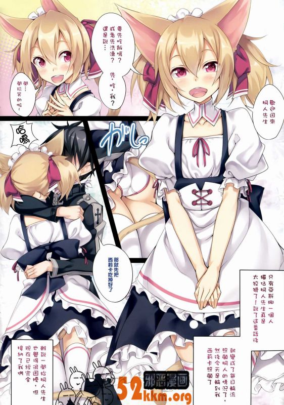 无翼乌邪恶之桐人完全接受了西莉卡