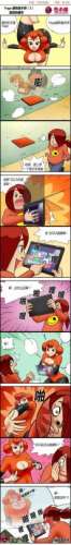 色系军团邪恶漫画胸部的福利