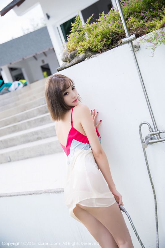 甜美女神@杨晨晨sugar甲米旅拍写真002